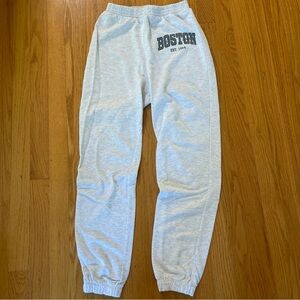 H&M Light Gray Boston Kids Joggers